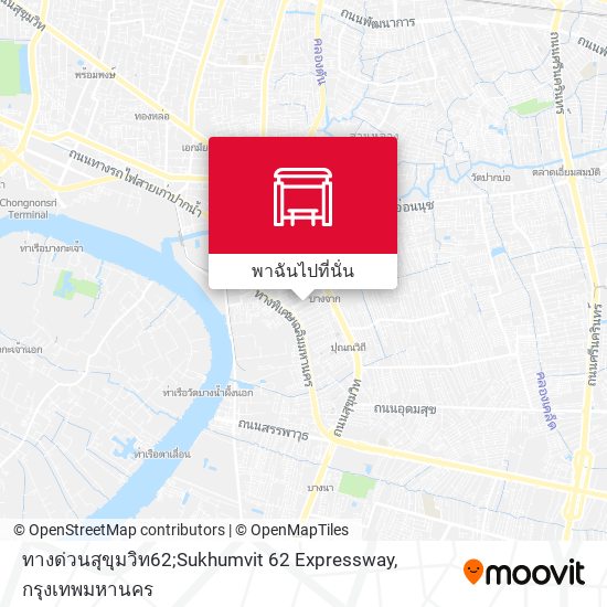 ทางด่วนสุขุมวิท62;Sukhumvit 62 Expressway แผนที่