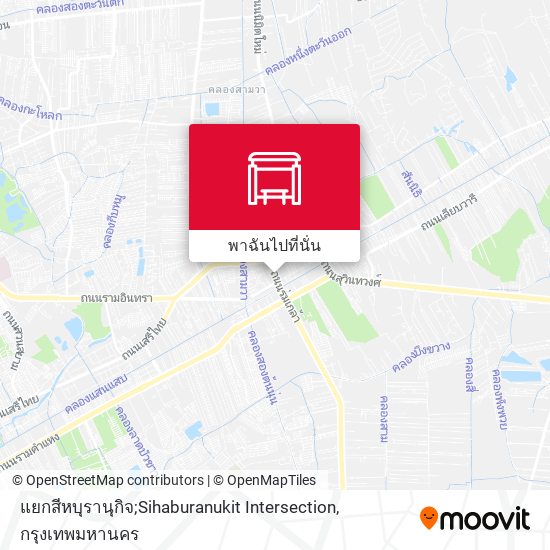 แยกสีหบุรานุกิจ;Sihaburanukit Intersection แผนที่