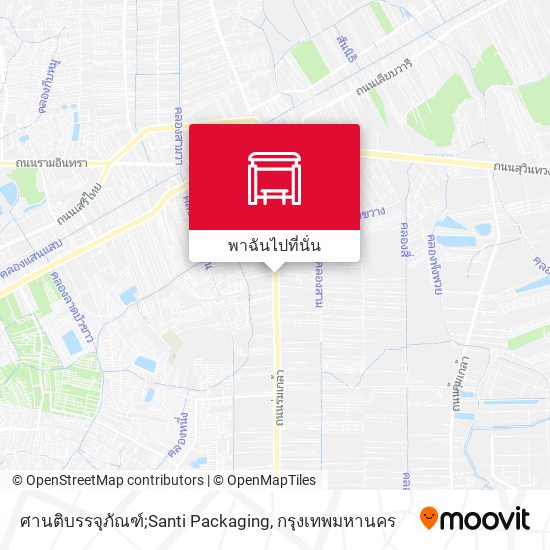 ศานติบรรจุภัณฑ์;Santi Packaging แผนที่