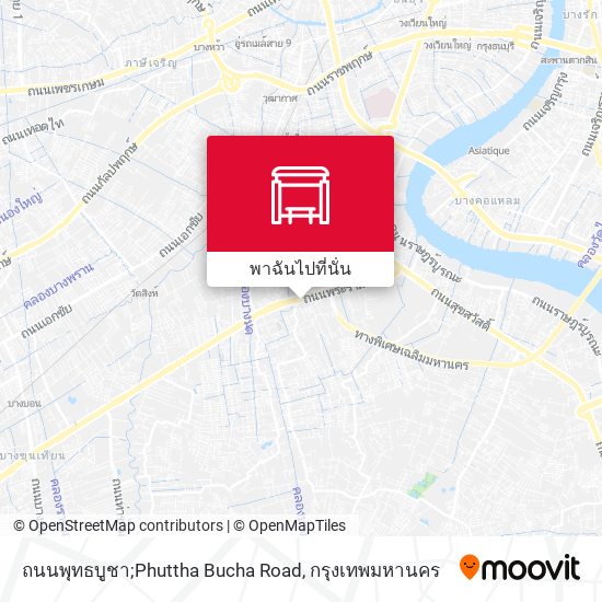 ถนนพุทธบูชา;Phuttha Bucha Road แผนที่