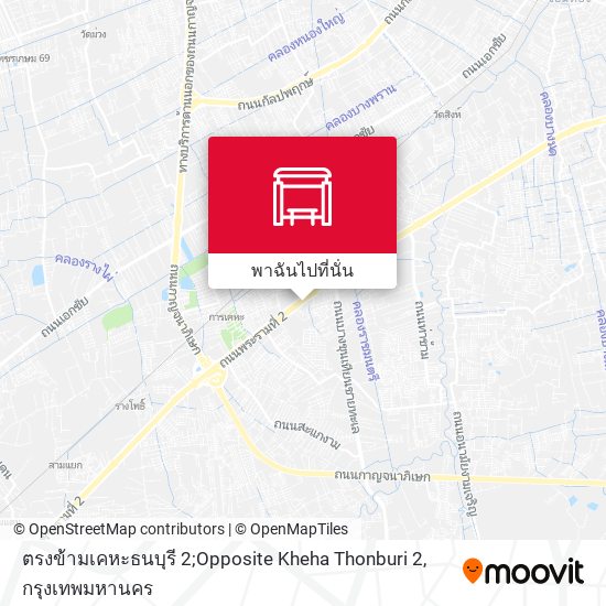 ตรงข้ามเคหะธนบุรี 2;Opposite Kheha Thonburi 2 แผนที่