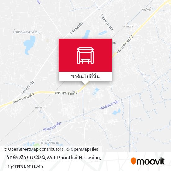 วัดพันท้ายนรสิงห์;Wat Phanthai Norasing แผนที่
