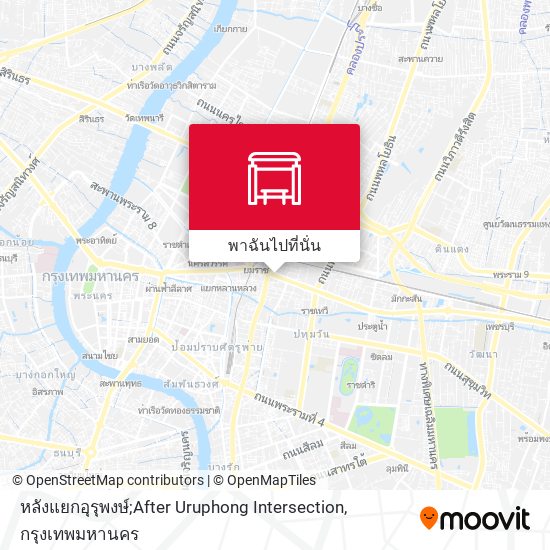 หลังแยกอุรุพงษ์;After Uruphong Intersection แผนที่