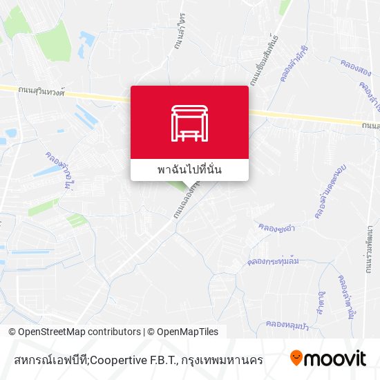 สหกรณ์เอฟบีที;Coopertive F.B.T. แผนที่