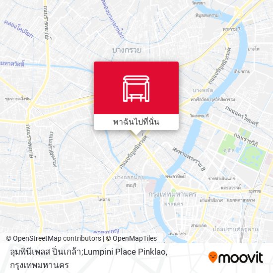 ลุมพินีเพลส ปิ่นเกล้า;Lumpini Place Pinklao แผนที่