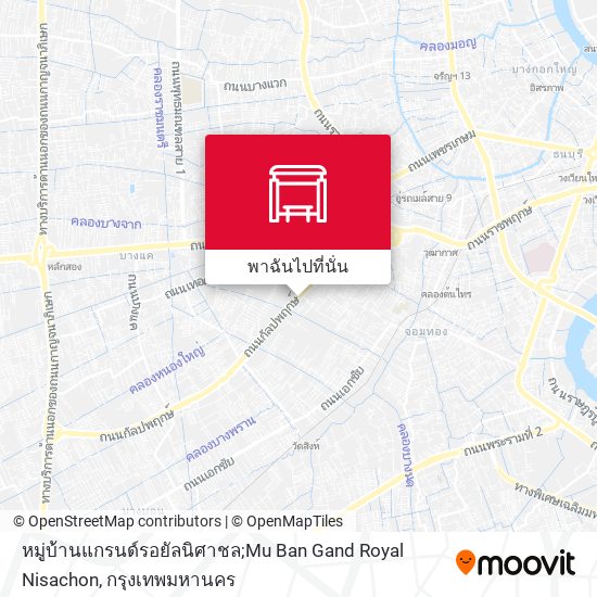 หมู่บ้านแกรนด์รอยัลนิศาชล;Mu Ban Gand Royal Nisachon แผนที่