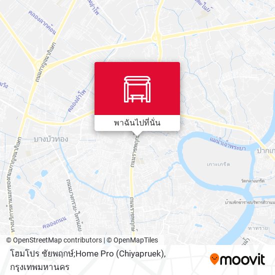 โฮมโปร ชัยพฤกษ์;Home Pro (Chiyapruek) แผนที่