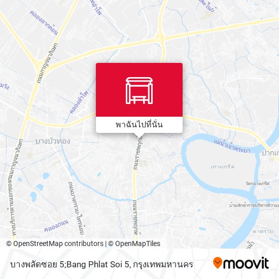 บางพลัดซอย 5;Bang Phlat Soi 5 แผนที่