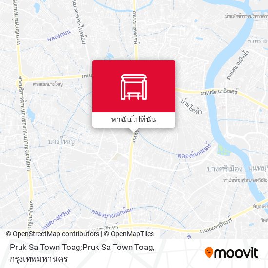 Pruk Sa Town Toag;Pruk Sa Town Toag แผนที่