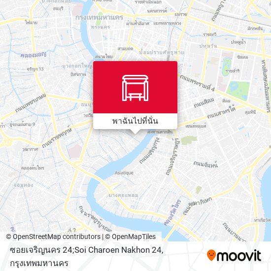 ซอยเจริญนคร 24;Soi Charoen Nakhon 24 แผนที่