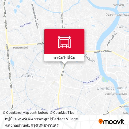 หมู่บ้านเพอร์เฟค ราชพฤกษ์;Perfect Village Ratchaphruek แผนที่