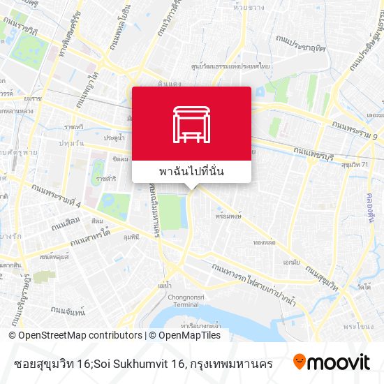 ซอยสุขุมวิท 16;Soi Sukhumvit 16 แผนที่