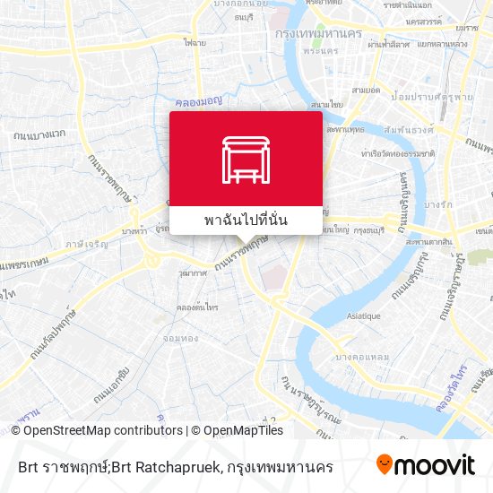 Brt ราชพฤกษ์;Brt Ratchapruek แผนที่