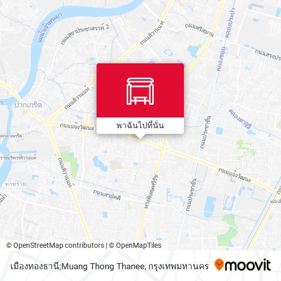 เมืองทองธานี;Muang Thong Thanee แผนที่
