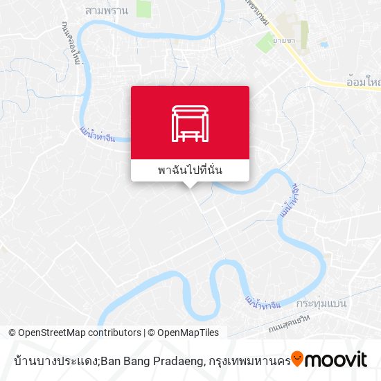 บ้านบางประแดง;Ban Bang Pradaeng แผนที่