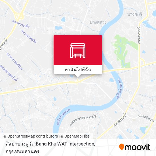 สี่แยกบางคูวัด;Bang Khu WAT Intersection แผนที่