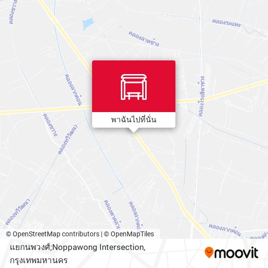 แยกนพวงศ์;Noppawong Intersection แผนที่