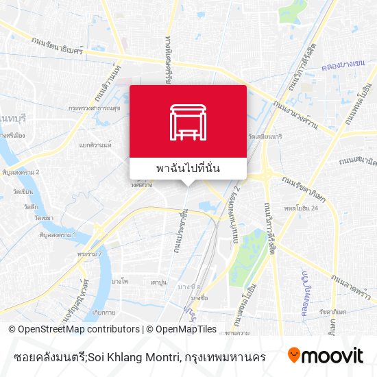 ซอยคลังมนตรี;Soi Khlang Montri แผนที่