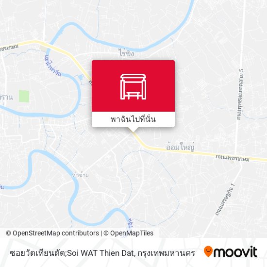 ซอยวัดเทียนดัด;Soi WAT Thien Dat แผนที่