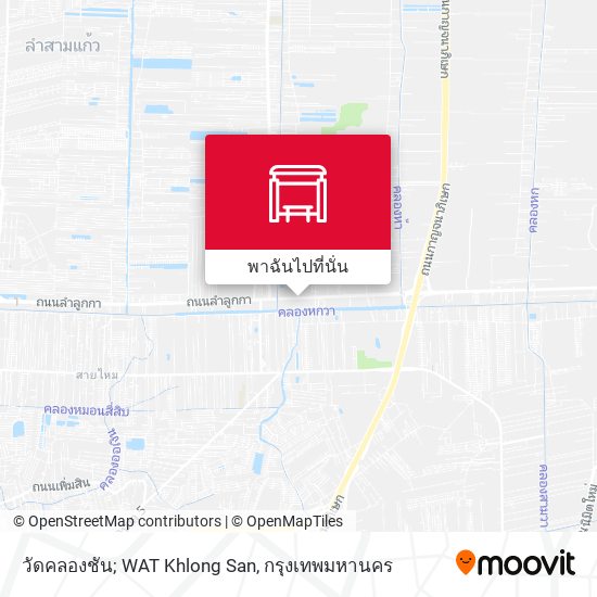 วัดคลองชัน; WAT Khlong San แผนที่