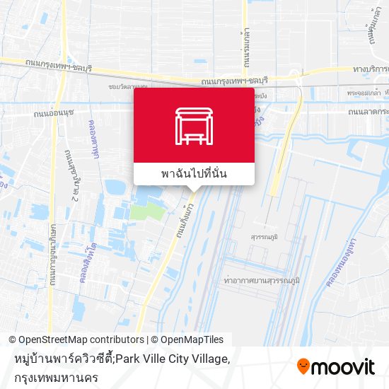 หมู่บ้านพาร์ควิวซีตี้;Park Ville City Village แผนที่