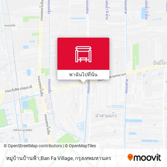 หมู่บ้านบ้านฟ้า;Ban Fa Village แผนที่