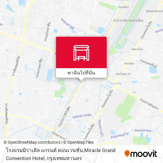 โรงแรมมิราเคิล แกรนด์ คอนเวนชั่น;Miracle Grand Convention Hotel แผนที่