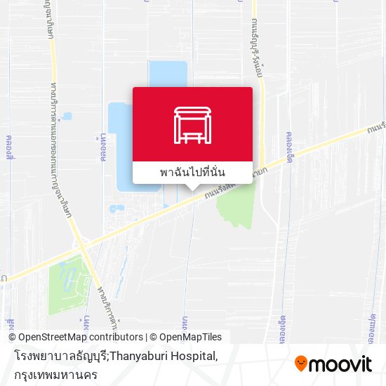 โรงพยาบาลธัญบุรี;Thanyaburi Hospital แผนที่