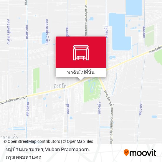 หมู่บ้านแพรมาพร;Muban Praemaporn แผนที่