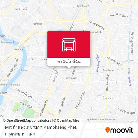 Mrt กำแพงเพชร;Mrt Kamphaeng Phet แผนที่