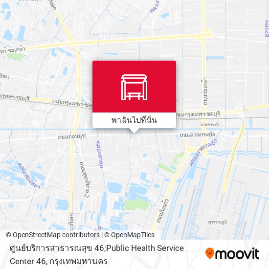 ศูนย์บริการสาธารณสุข 46;Public Health Service Center 46 แผนที่