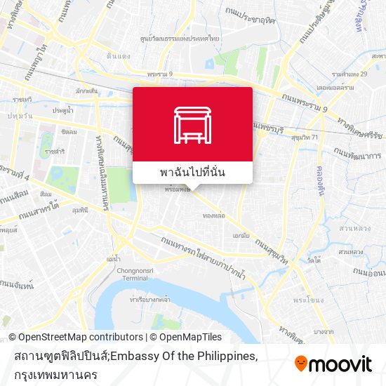 สถานฑูตฟิลิปปินส์;Embassy Of the Philippines แผนที่