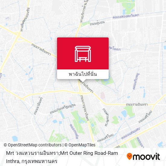 Mrt วงแหวนรามอินทรา;Mrt Outer Ring Road-Ram Inthra แผนที่