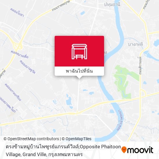 ตรงข้ามหมู่บ้านไพฑูรย์แกรนด์วิลล์;Opposite Phaitoon Village, Grand Ville แผนที่