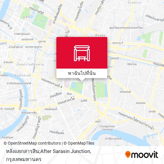 หลังแยกสารสิน;After Sarasin Junction แผนที่