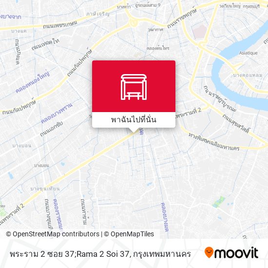 พระราม 2 ซอย 37;Rama 2 Soi 37 แผนที่