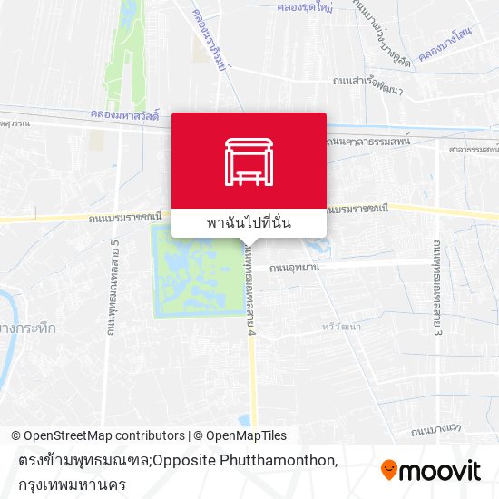 ตรงข้ามพุทธมณฑล;Opposite Phutthamonthon แผนที่