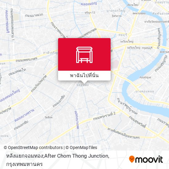 หลังแยกจอมทอง;After Chom Thong Junction แผนที่