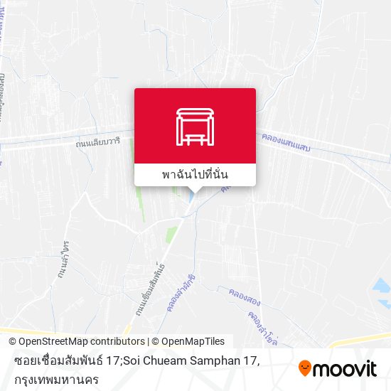 ซอยเชื่อมสัมพันธ์ 17;Soi Chueam Samphan 17 แผนที่