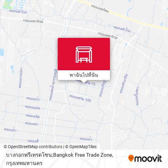 บางกอกฟรีเทรดโซน;Bangkok Free Trade Zone แผนที่