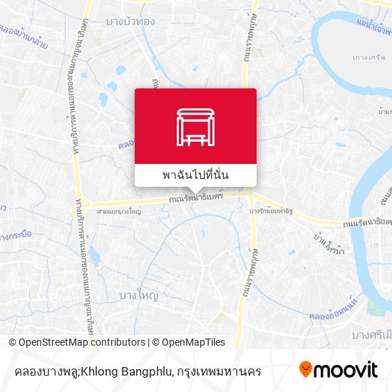 คลองบางพลู;Khlong Bangphlu แผนที่