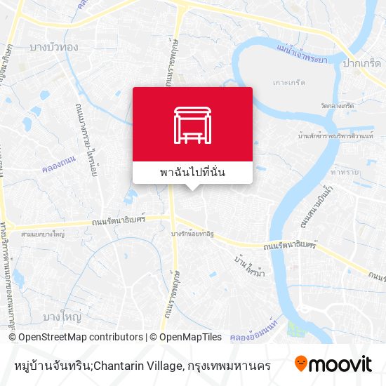 หมู่บ้านจันทริน;Chantarin Village แผนที่