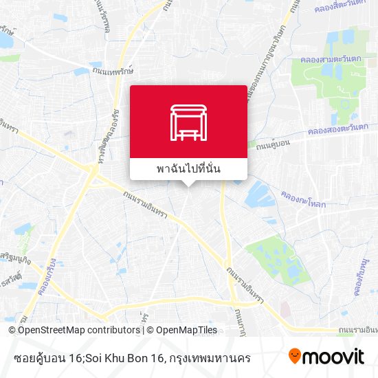 ซอยคู้บอน 16;Soi Khu Bon 16 แผนที่