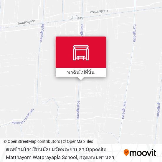 ตรงข้ามโรงเรียนมัธยมวัดพระยาปลา;Opposite Matthayom Watprayapla School แผนที่