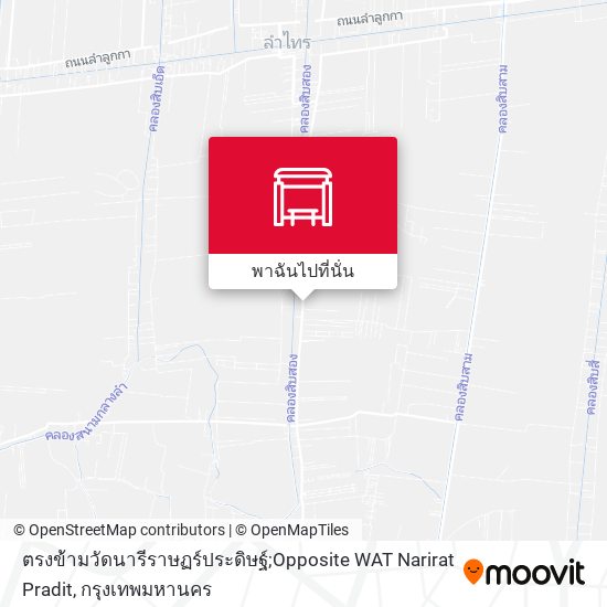 ตรงข้ามวัดนารีราษฏร์ประดิษฐ์;Opposite WAT Narirat Pradit แผนที่