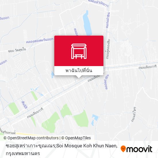 ซอยสุเหร่าเกาะขุณเณร;Soi Mosque Koh Khun Naen แผนที่