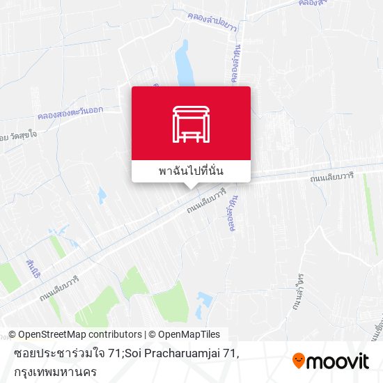 ซอยประชาร่วมใจ 71;Soi Pracharuamjai 71 แผนที่