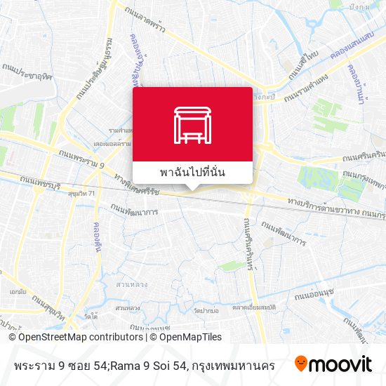 พระราม 9 ซอย 54;Rama 9 Soi 54 แผนที่