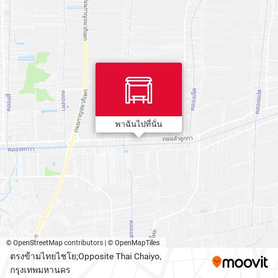 ตรงข้ามไทยไชโย;Opposite Thai Chaiyo แผนที่