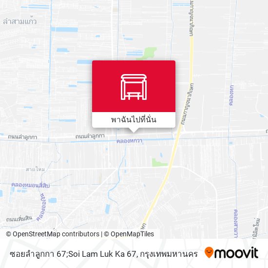 ซอยลำลูกกา 67;Soi Lam Luk Ka 67 แผนที่